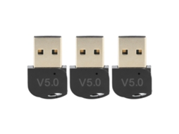 3pcs Adaptador Usb Bluetooth Sem Fio de Baixo Consumo Modo Duplo Portátil