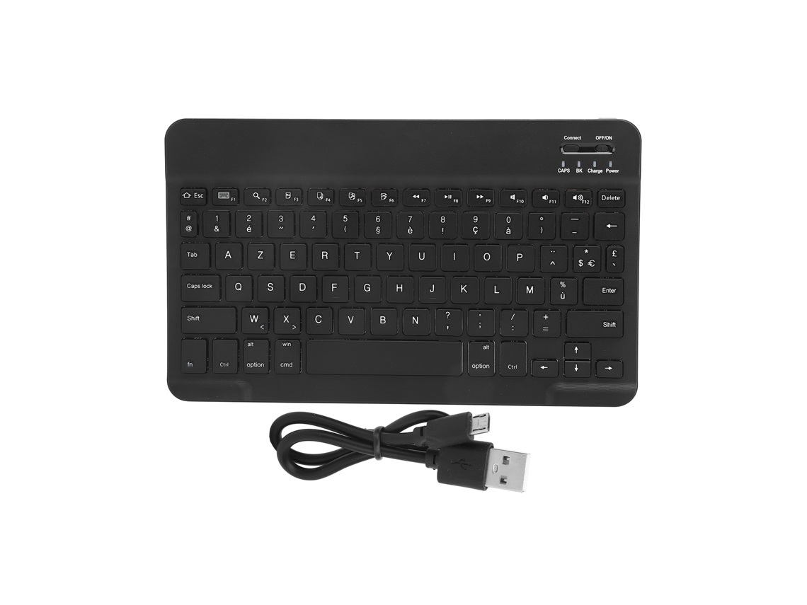 Teclado Bluetooth 10 Pulgadas com Cubierta Redonda S/MARCA para Tablets e Smartphones