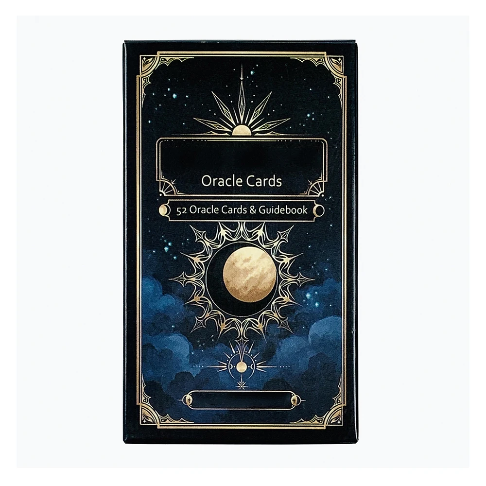 Novos Cartões Oráculo: Baralho De 52 Cartas Oráculo Para Jogo De Tabuleiro De Previsão E Adivinhação.