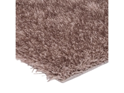 Tapete De Pelos Longos Toque Lanoso Bege 120x170