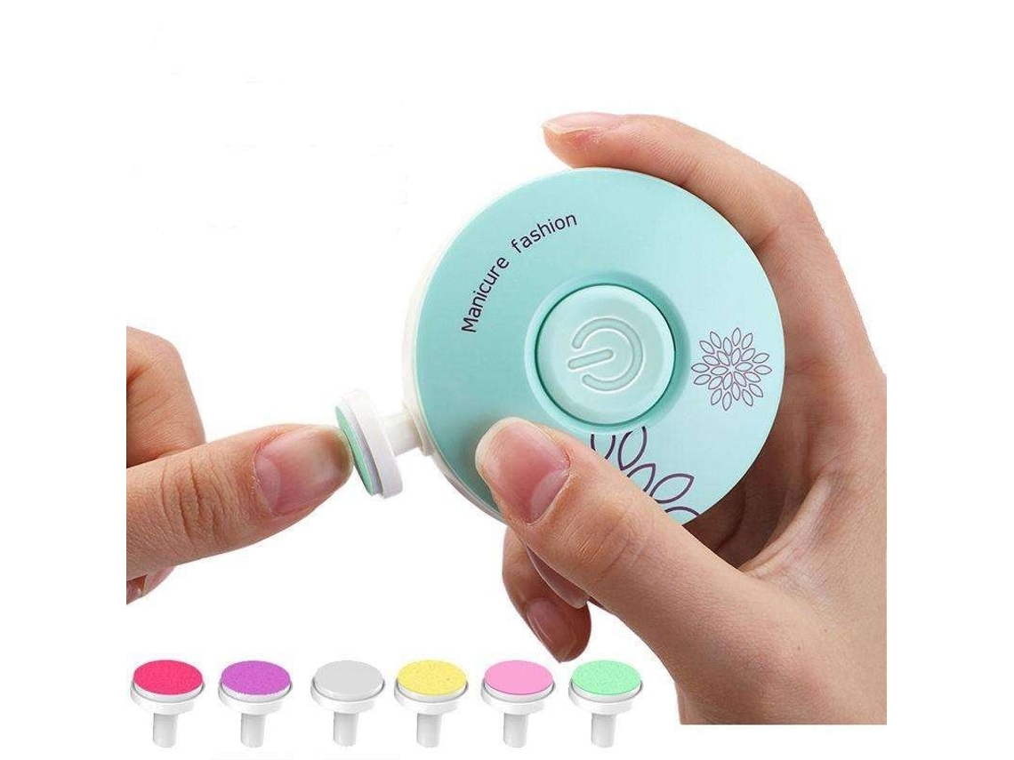 Lixa Elétrica De Unhas Para Bebês - Multicolorida-aquaforge
