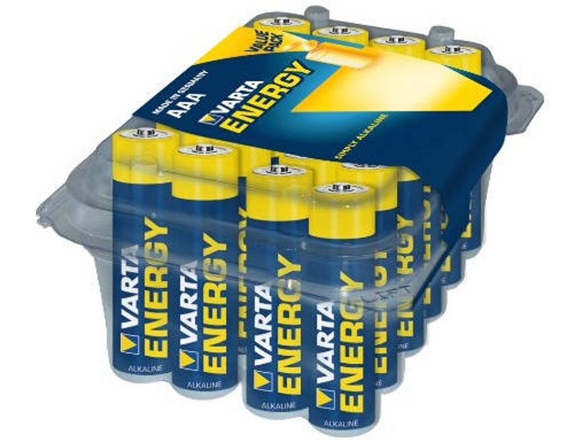 Pilha VARTA Alkaline, AAA, 24 pack Worten.pt