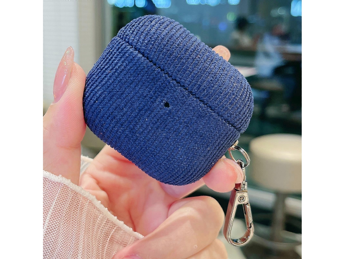 Capa Protetora para Fones de Ouvido com Veludo Estampado Cotelê GIECY