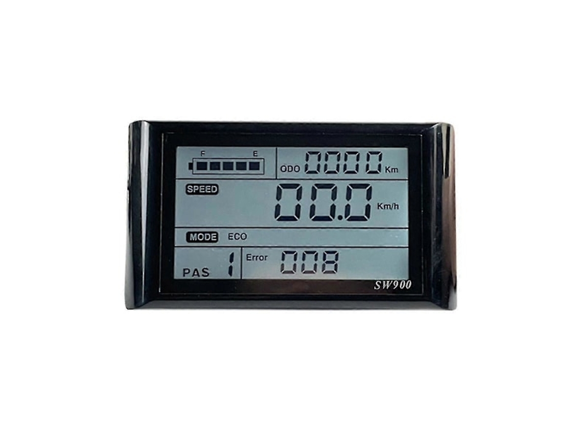 Display Lcd Para Bicicleta Elétrica, Velocímetro, Impermeável, 72v