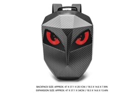 Mochila Para Laptop Com Tela Programável Led, Case Resistente À Água, Alimentada Via Usb, Ideal Para Viagens E Motocicleta.