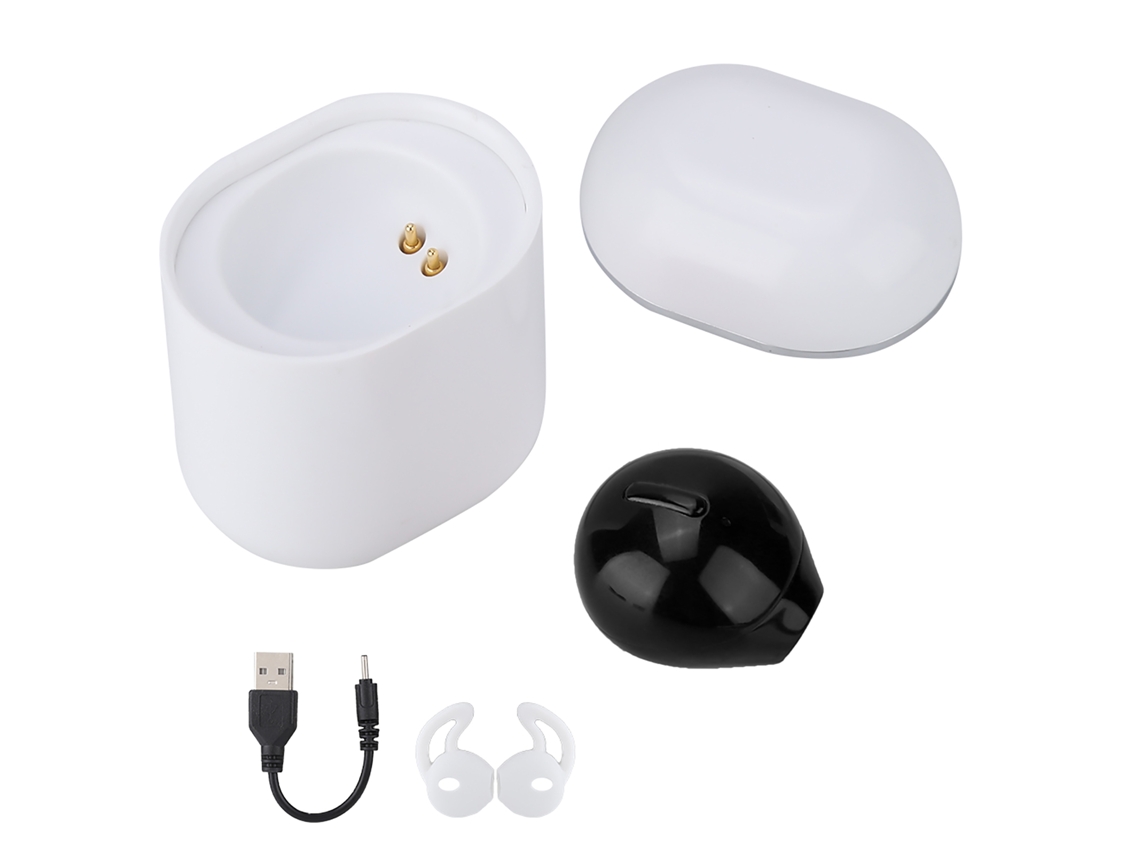 Fones Bluetooth X20 com estojo de carregamento EOOCOO, portátil