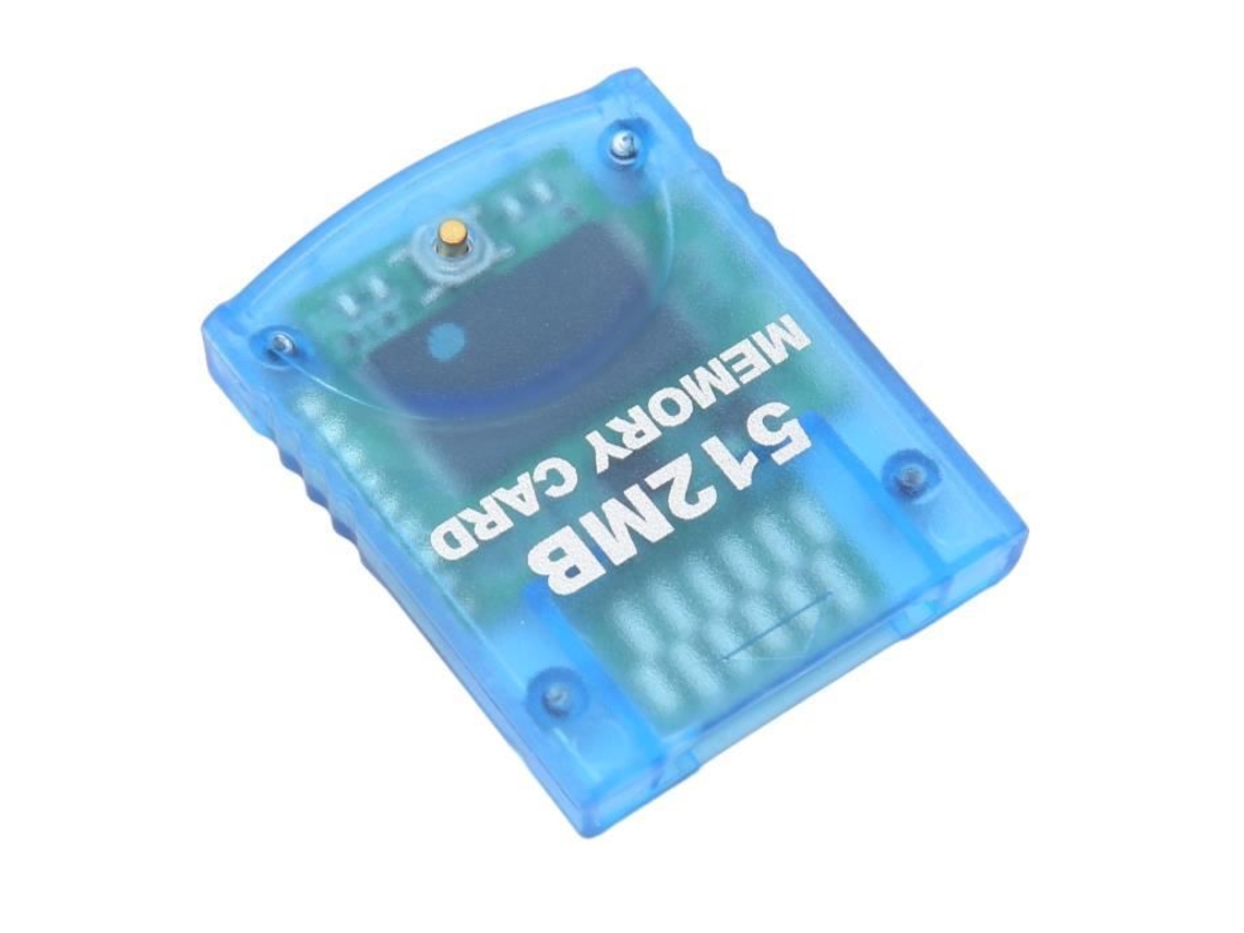HURRISE para Wii Memory Card para Plug And Play High Video Game Console Memory Card 512 Mb 8192 Blocks