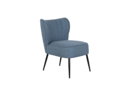 Poltrona Dkd Home Decor Metal Azul 55 x 64 x 72,5 cm
