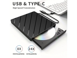 Gravador de Dvd Usb 3.0 7 em 1, Portas de Expansão, ZYBLSSBB