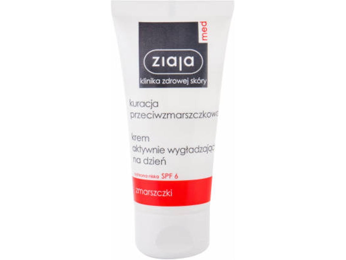 Creme de Rosto ZIAJA MED Anti- Smoothing Cream Spf6 (50ml)