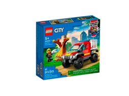 LEGO City: Caminhão de Resgate de Incêndio 4x4 (Idade mínima recomendada: 5 anos - 97 peças)