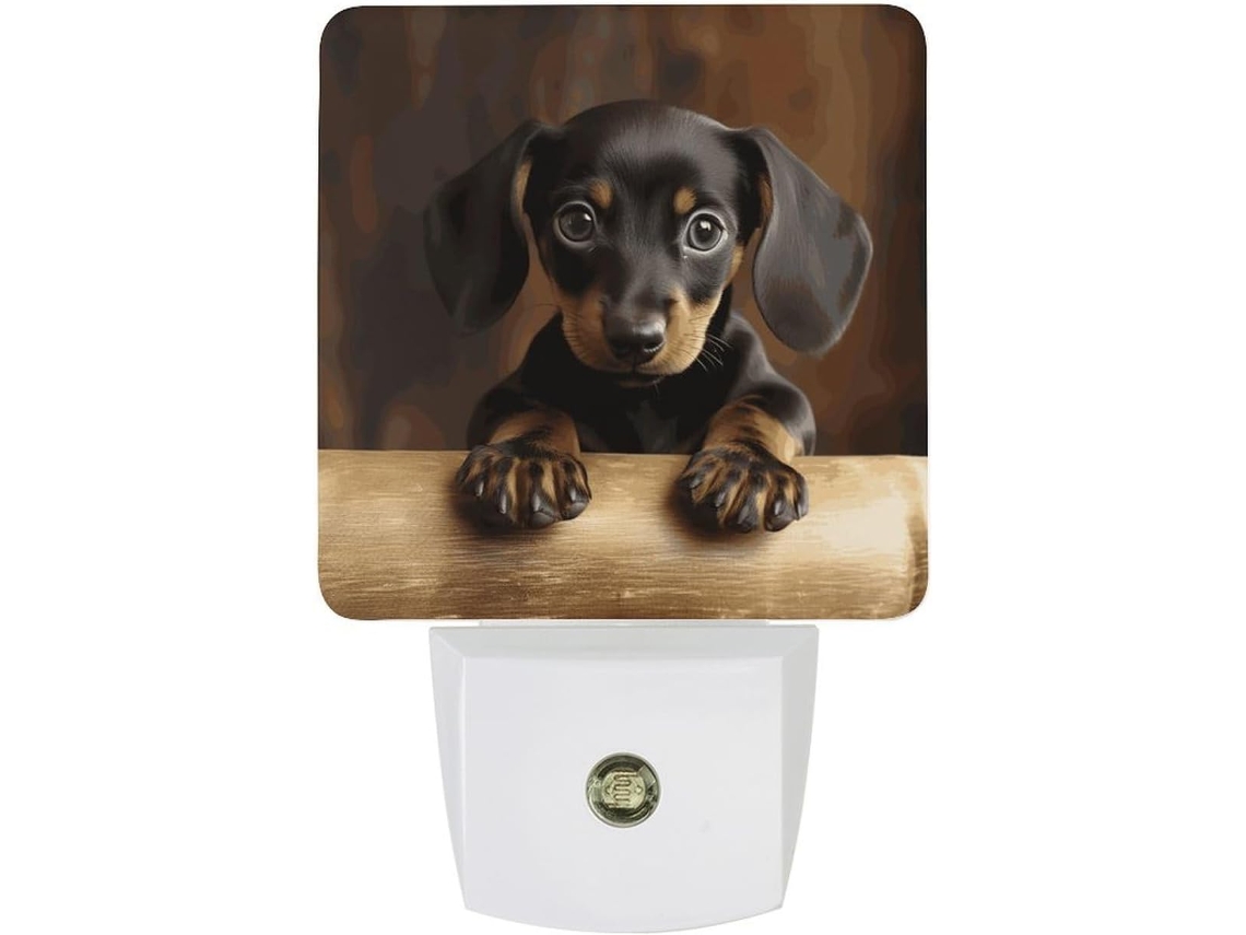 Luz Noturna Led Cães, Com Sensores De Luz Banheiro, Corredor, Escadas, Quarto E Cozinha