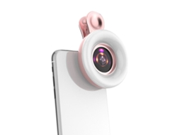 Luz De Preenchimento De Lente Macro 15x Universal Para Celular, Luz De Flash Led Para Selfies Slowmoose
