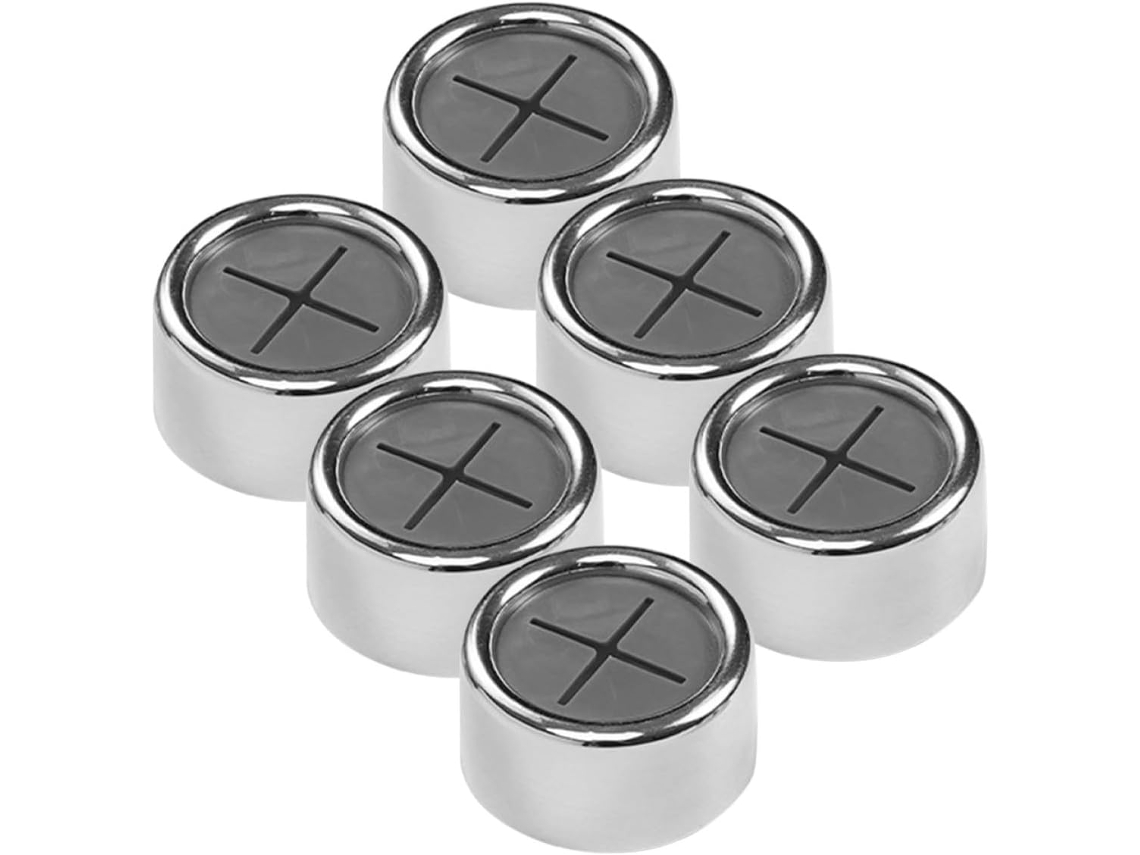 Conjunto Genérico De 6 Ganchos Autoadesivos Sem Furos Para Utensílios Cozinha E Toalhas, Em Silicone E Abs