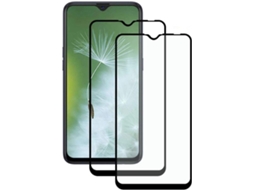 Conjunto de Películas de Ecrã Protetora Dureza Alta para Oppo A12 HONGWE. Vidro Temperado (2un)