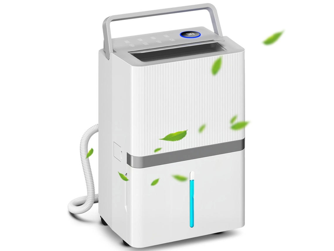 Desumidificador Abs Cor Branco 35.5x27.5x52.2 Cm Homcom