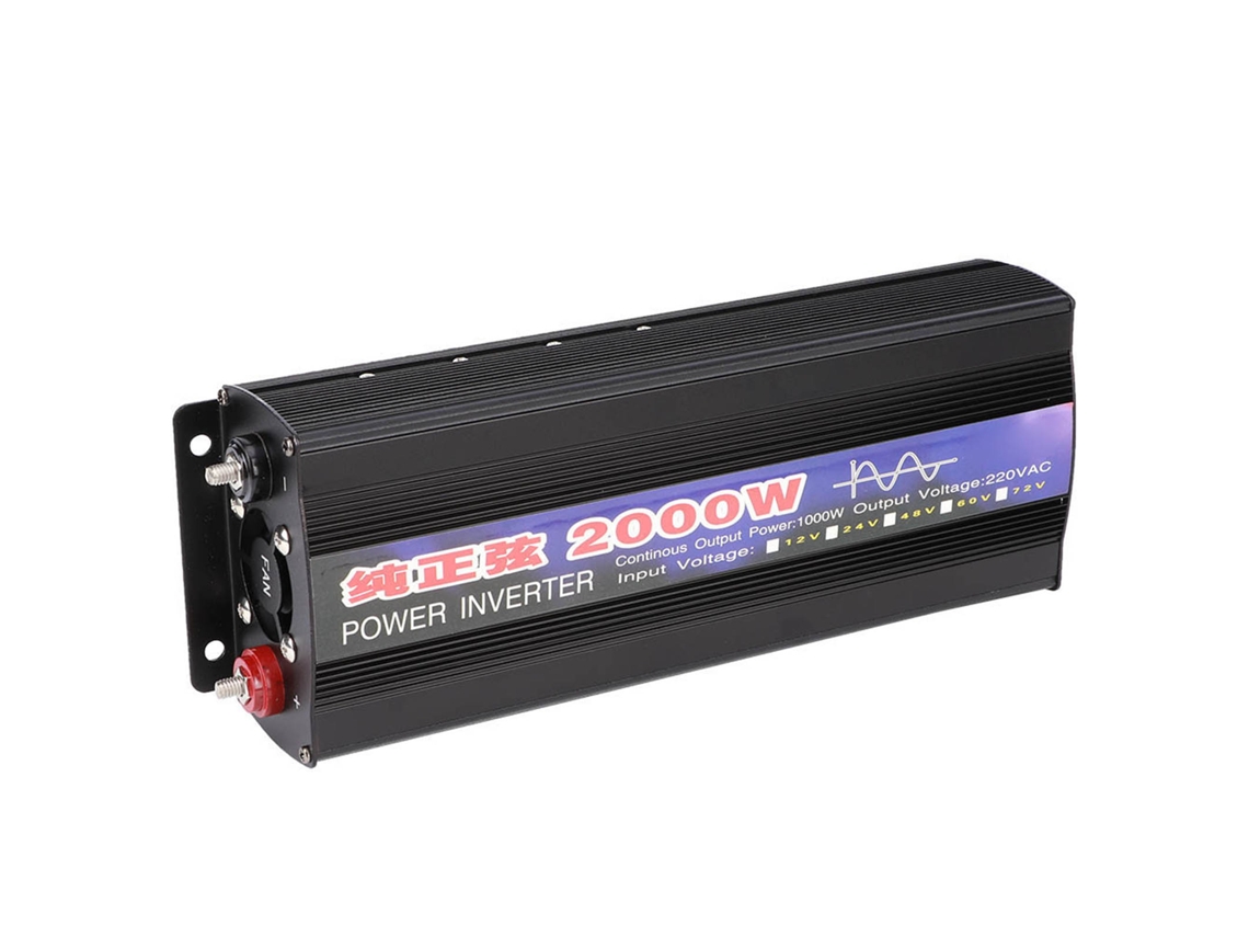 Laxiscreed Inversor De Onda Senóide Pura De 2000w Para Carros E Casas