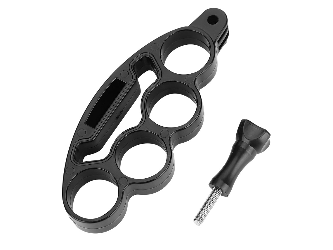 Soporte De Agarre Para Dedo Móvil Anillo De Puño Plástico Para Montaje En Monopod Tripode Gopro