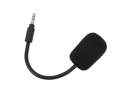 Microfone Destacável De Reposição Para Headsets Gamer Logitech G233, G433 E Grpo, Com Plugue De 3,5 Mm. Aquaforge
