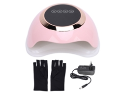 Lâmpada De Unhas Uv Led Com Sensor Inteligente Secador De Esmaltes Potente 30 Chips Para Salão E Lar Plug Ue