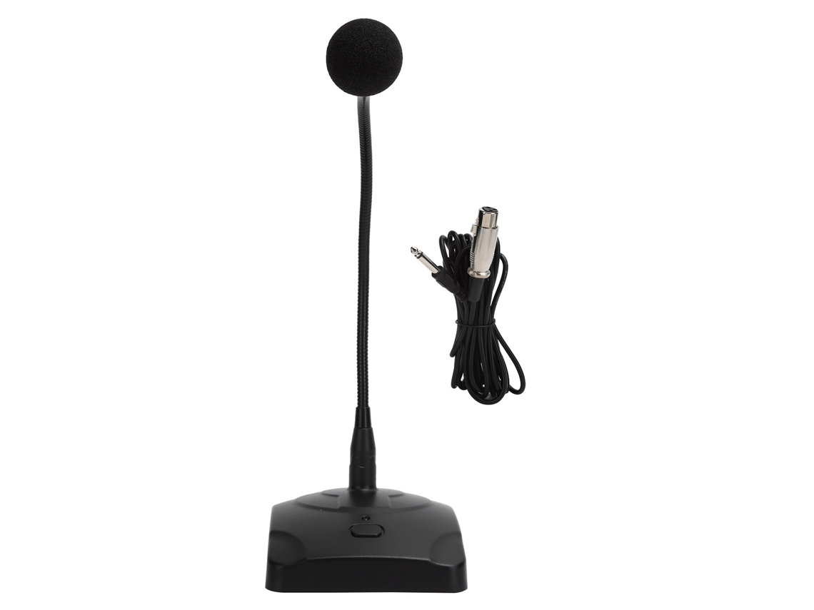 Lurelia Microfone Dinâmico Profissional Xlr 3 Pinos 6,5mm 5 M, Portátil Para Palco, Voz E Karaoke