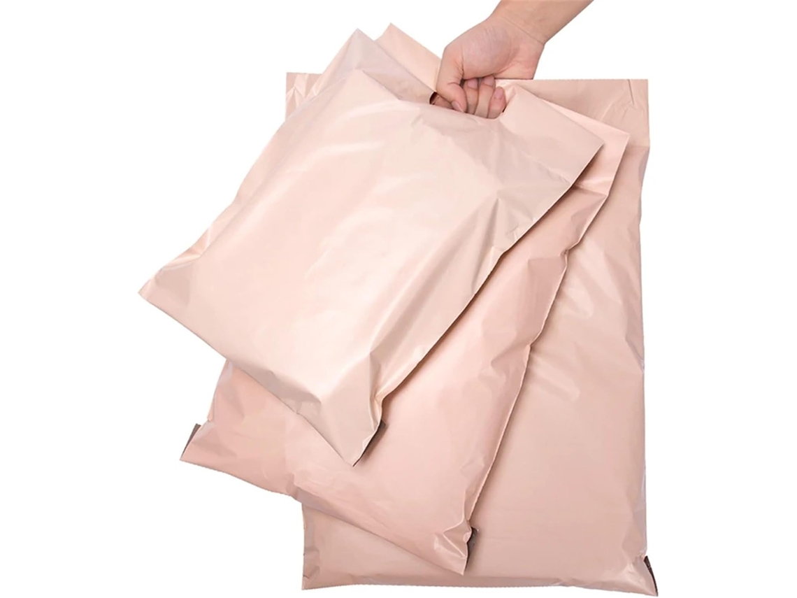 Sacos De Expedição Saco Correio Principal Aberto, 50 Peças, Envelope Embalagem, Armazenamento, Bolsa Em