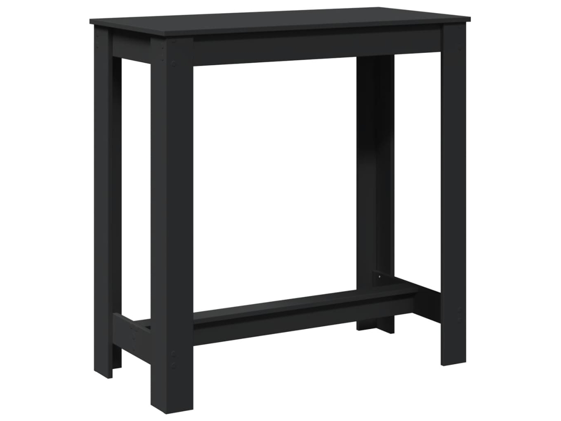 Bar Table, Bar Tables Vidaxl Preto Madeira Processada (n/a)