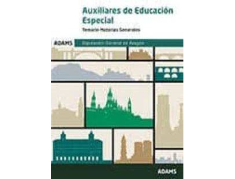 Livro Temario materias generales auxiliares de educación especial : Diputación General de Aragón de Aa.Vv. (Espanhol)