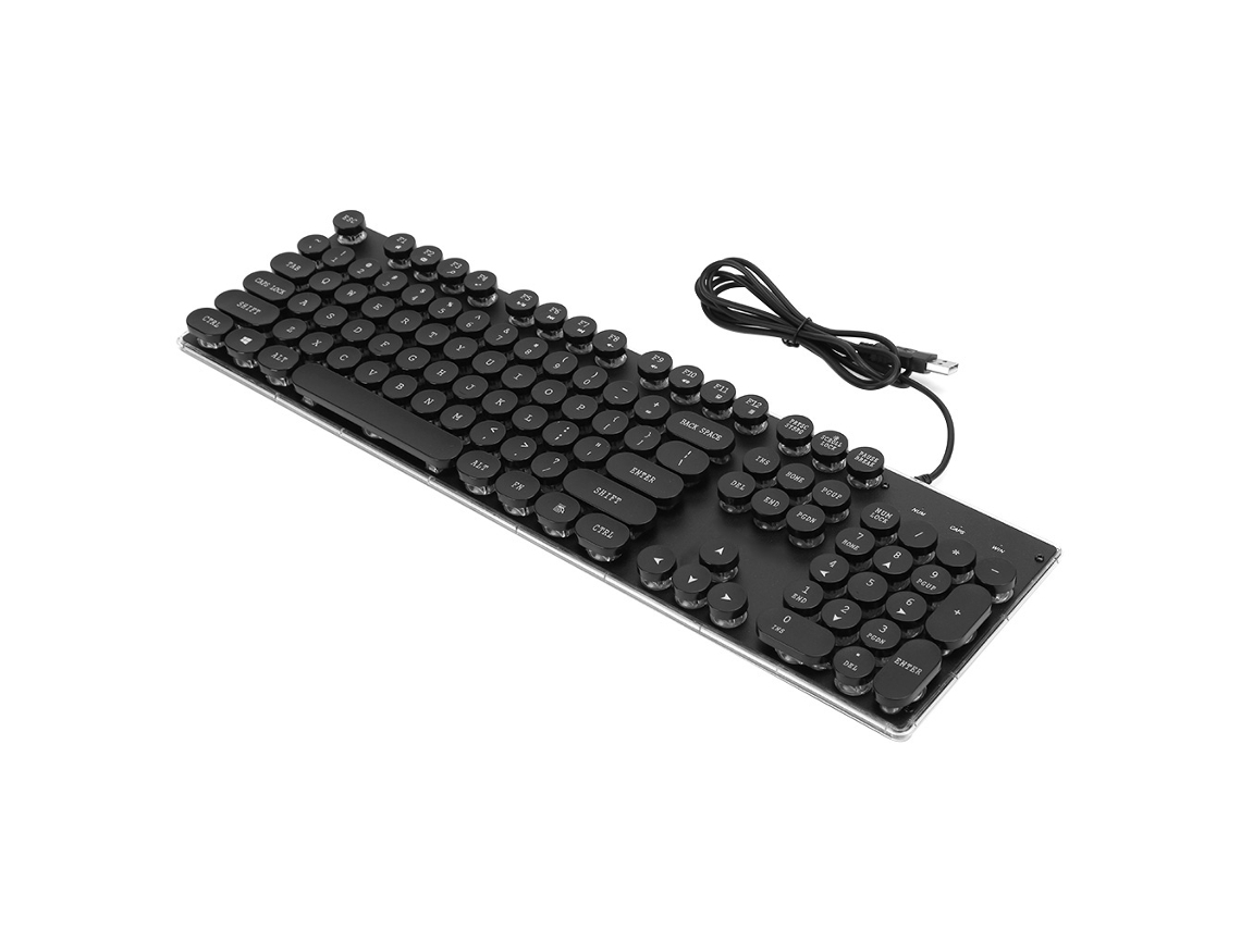 Teclado Gaming Punk LAXISCREED Usb Led