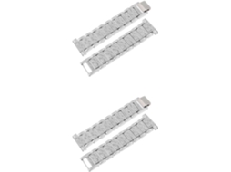 Conjunto De 2 Pulseiras Reposição Com Strass Para Smartwatches E