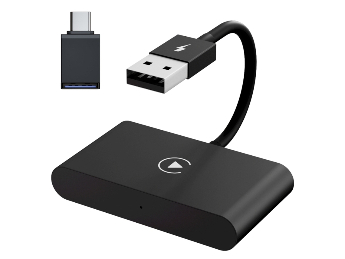 Adaptador Bluetooth ZRUXE Tht 020 2 Usb/usb c Carplay sem fios para iPhone | ZRUXE