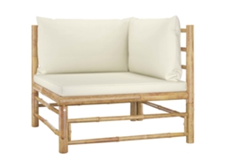 Corner Sofa, Corner Sofas Vidaxl Branco Bambu (n/a)