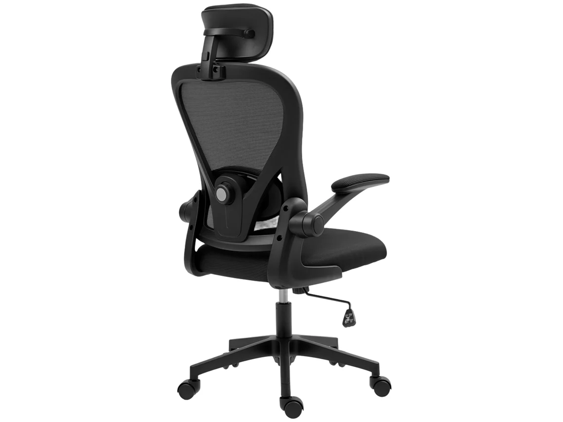 Cadeira de Escritório Ergonômica com Apoios Rebatíveis e Suporte Lombar ZENCORE SERVICES