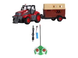 Mali brinquedo Trator Agrícola com Controle Remoto Educativo Recarregável para Crianças