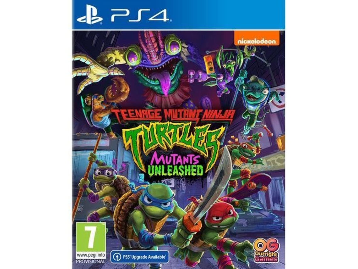 Ninja Turtles Mutants Unleash Game Ps4 Outright Games Ltd.