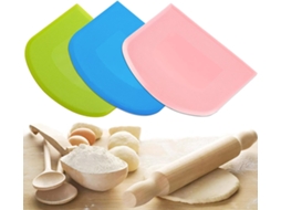 Pacote de 3 Cartões de Massa de Silicone, Verde, Rosa, Azul ZYBLSSBB
