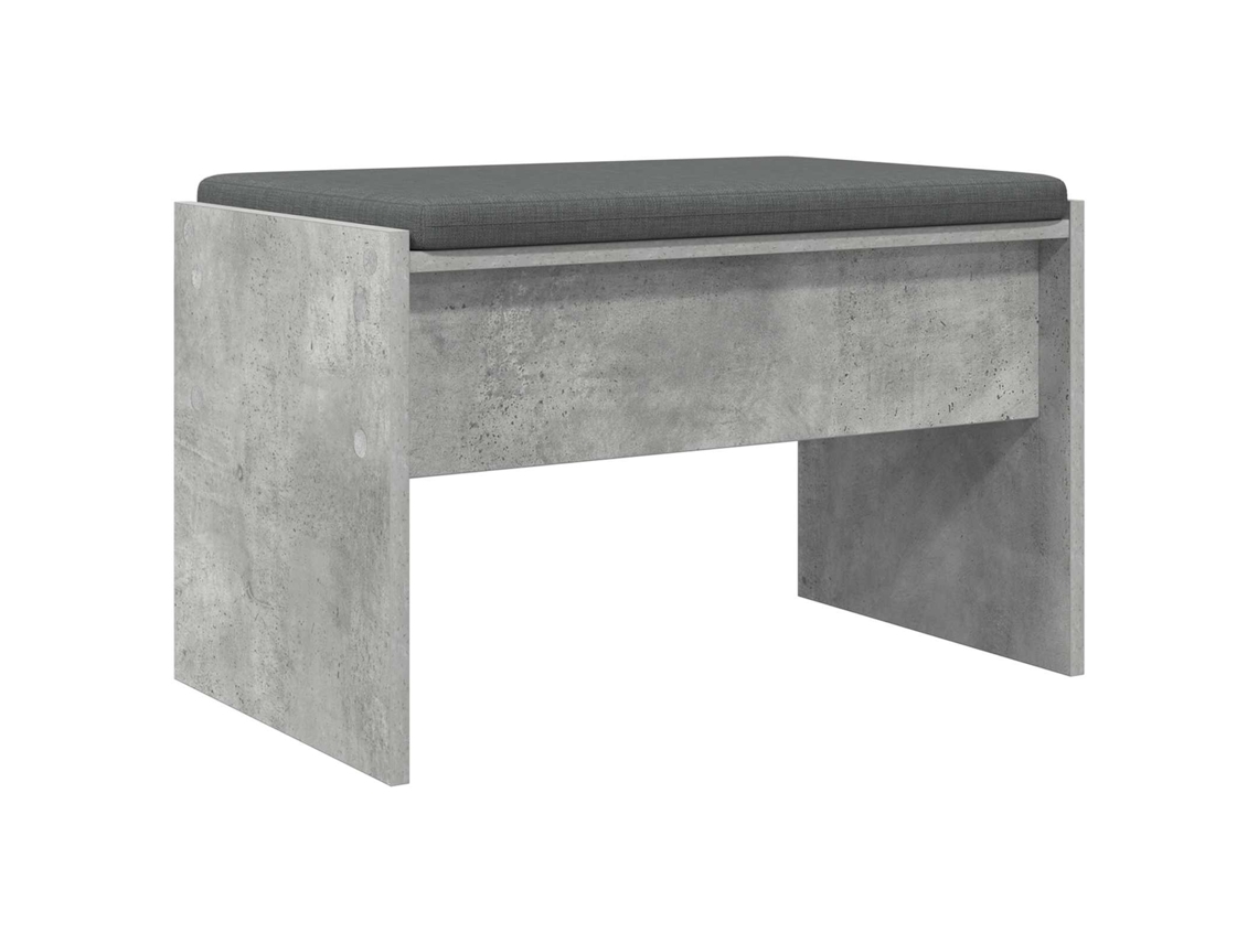 Banco de Hall com Almofada Cinzento 63 X 38 X 40 Cm MAISON EXCLUSIVE