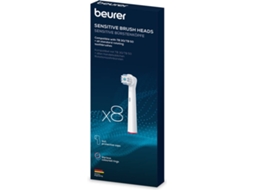 Recarga Escova de Dentes BEURER 10139 Sensitive (8 unidades)