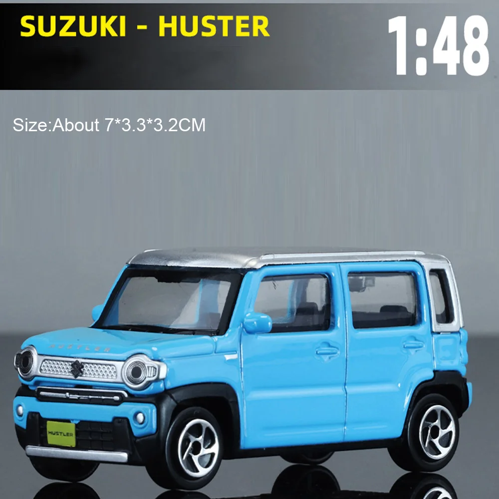 (hustler Azul) Escala 1:48 - Miniatura De Carro Hustler - Modelo De Brinquedo - Colecionável