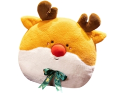 Almofada De Natal Com Desenho Animado, Manta De Veludo Holandês, Decoração Para Sofá, Quarto
