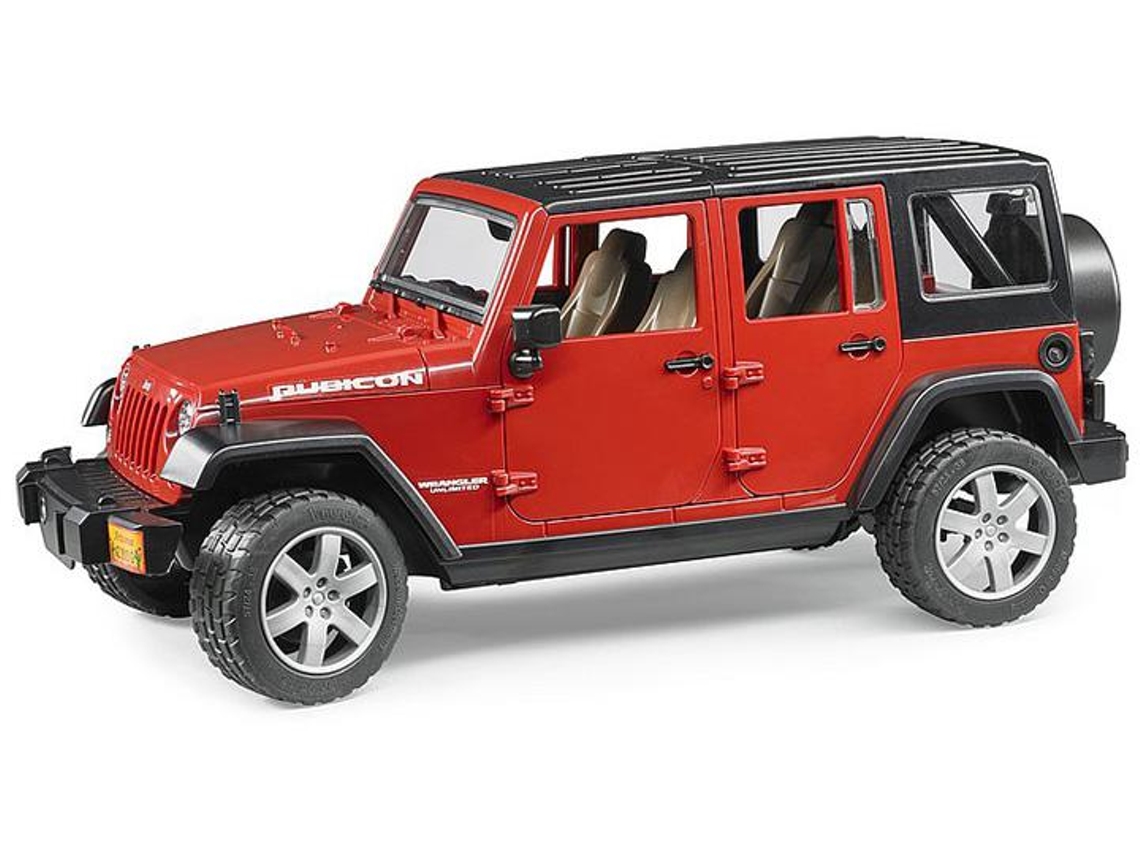 Jeep Wrangler Unlimited Rubicon BRUDER (Idade Mínima: 3 anos)