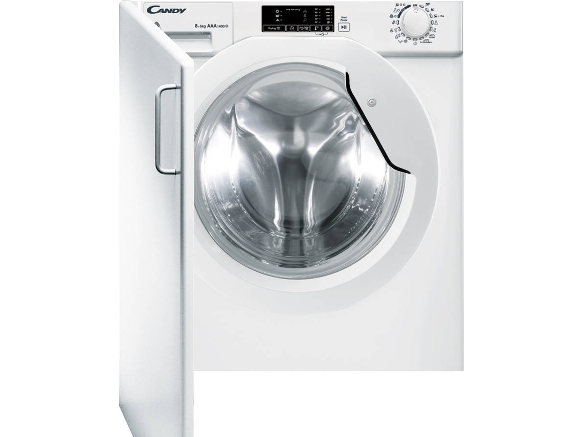 Máquina de Lavar e Secar Roupa Encastre CANDY CBWD 8514D (5/8 kg - 1400 rpm - Branco)