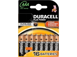 Pilhas DURACELL Plus Power 12xAAA alkaline