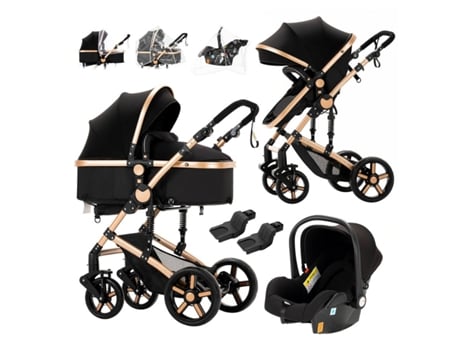 Carrinho De Bebê Sdbaby Trio 3 Em 1 Midas