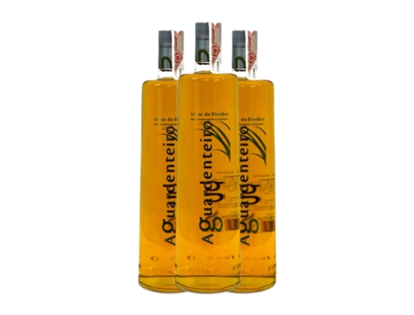 Licor de ervas J. BORRAJO Aguardenteiro (1 L - 3 Unidades)