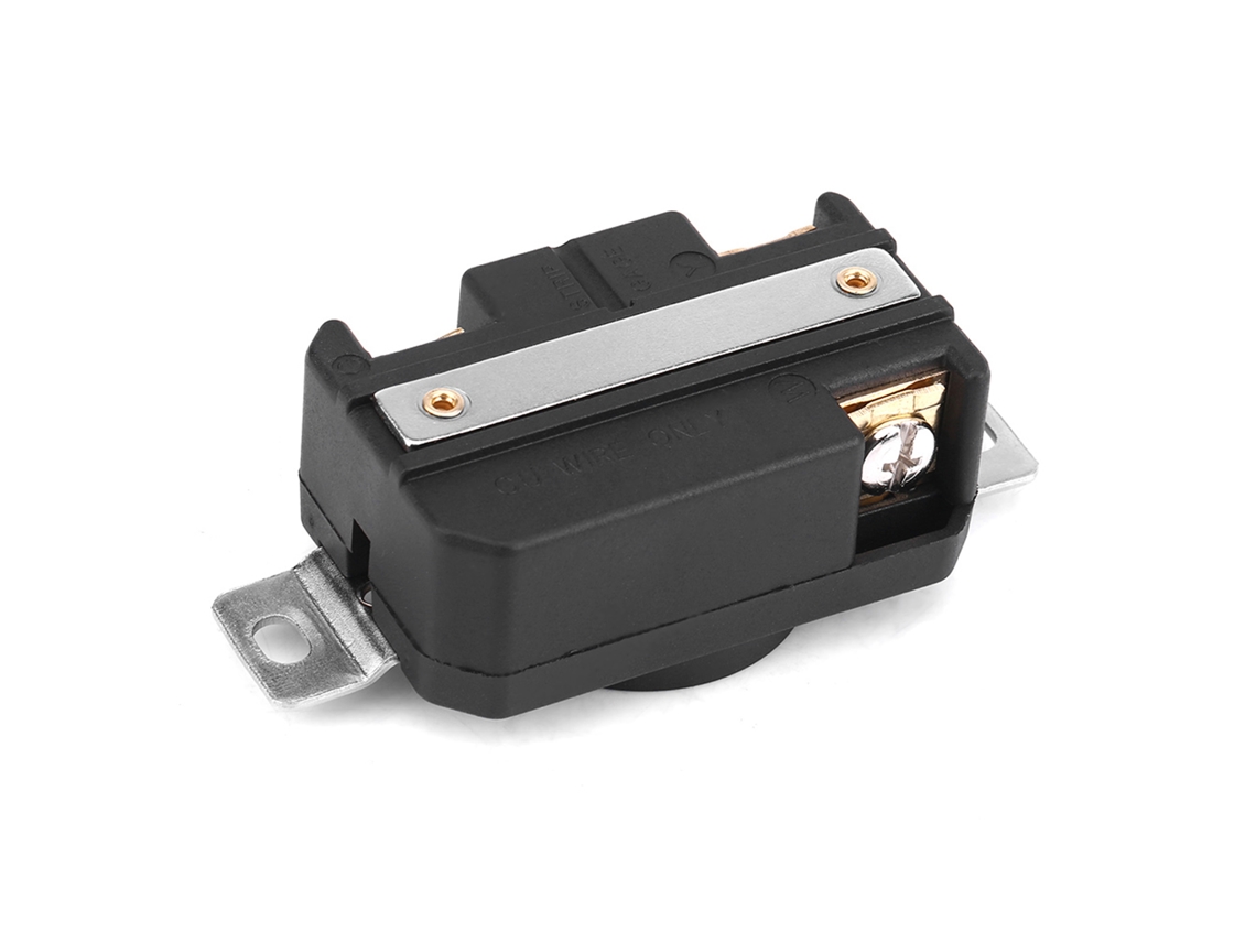 Laxiscreed Plug Fêmea 30a 250v L6-30r Com Encaixe De Torção Para Geradores