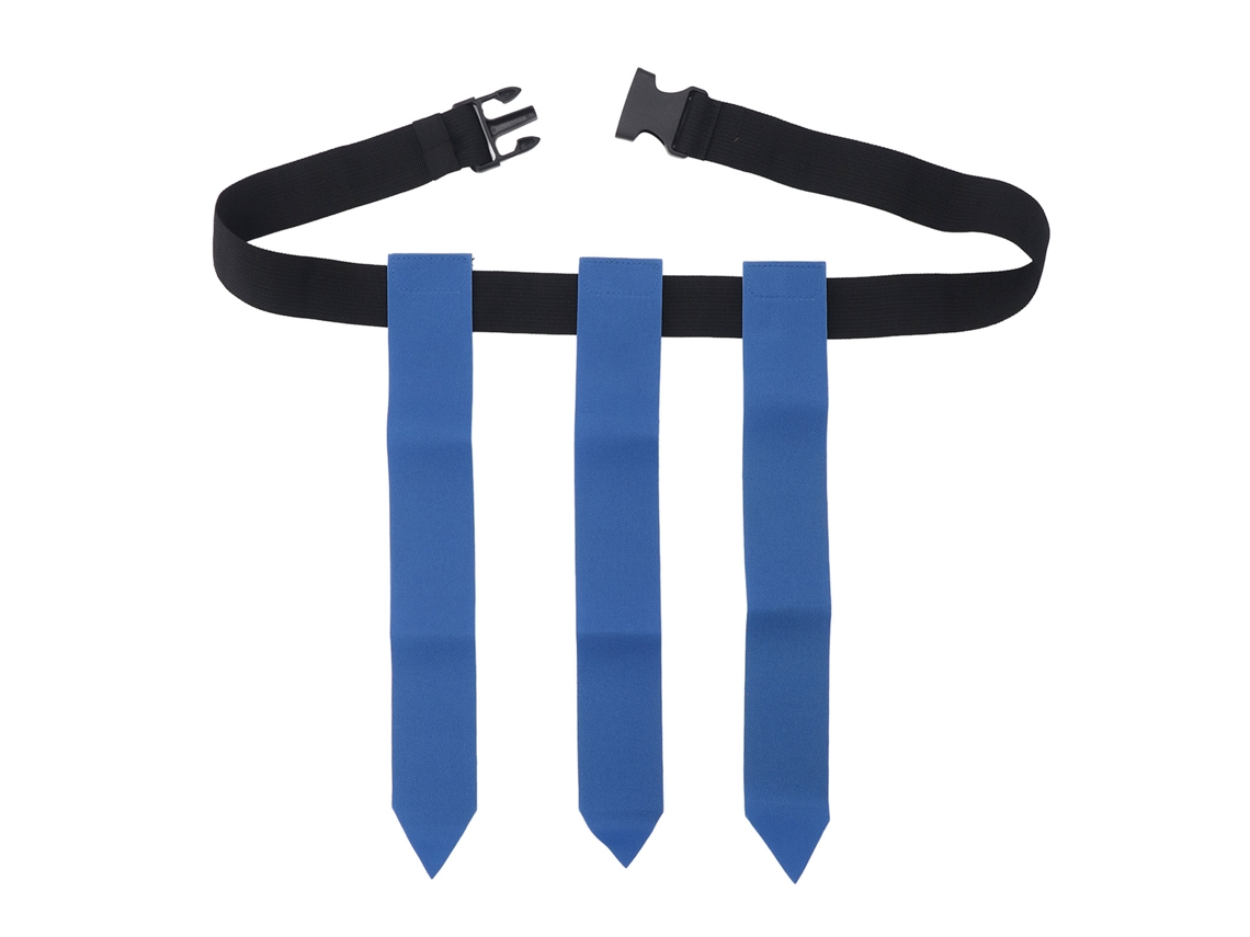 Business cinto de Futebol de Bandeira ajustável com 3 Bandeiras para Crianças Jovens e Adultos | S/MARCA