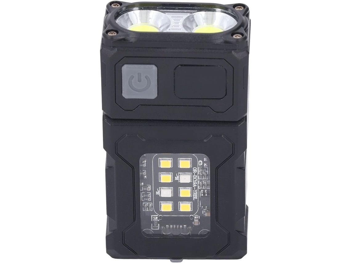 Lanterna Led Portátil Com Brilho Intenso, Recarregável Via Usb, Alimentada Por Usb.