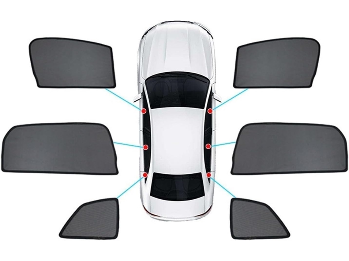 Tapete Automotivo para Vidros Dianteiros e Traseiros do Lexus 5700 Proteção Proteção (para Viagens de Verão)