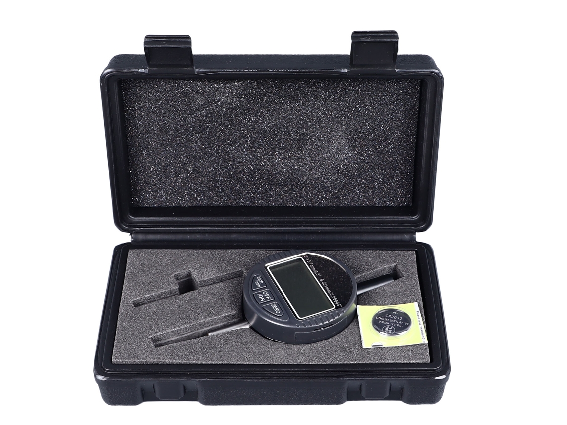 Indicador Dial Digital Com Resolução De 0.001mm, Intervalo De 0-12.7mm, Medidor De Teste De Alta Precisão